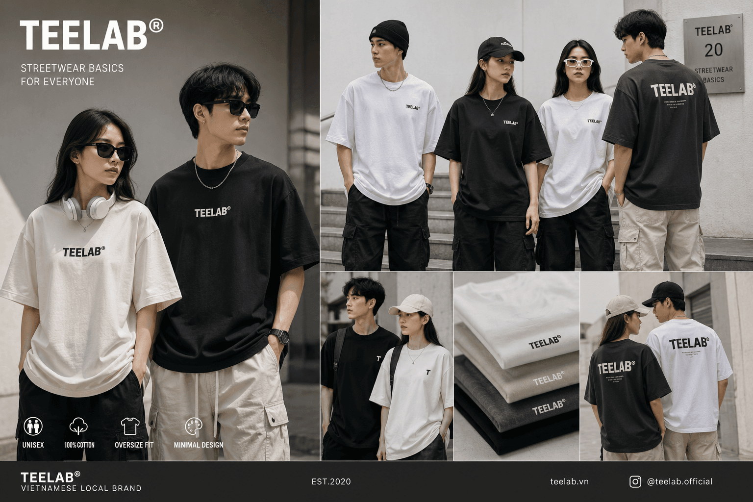 Áo thun Local Brand Unisex mặc đẹp cho cả nam và nữ 2026