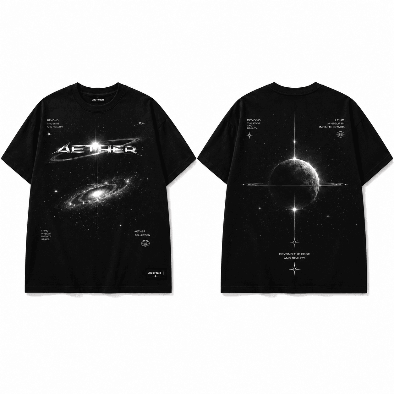 Áo Thun AETHER Stellar Origin Oversized Tee