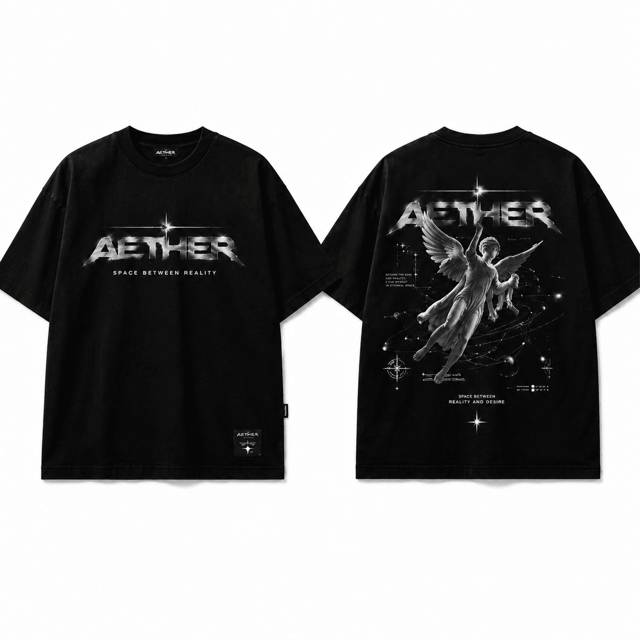 Oversized AETHER Space Between Reality