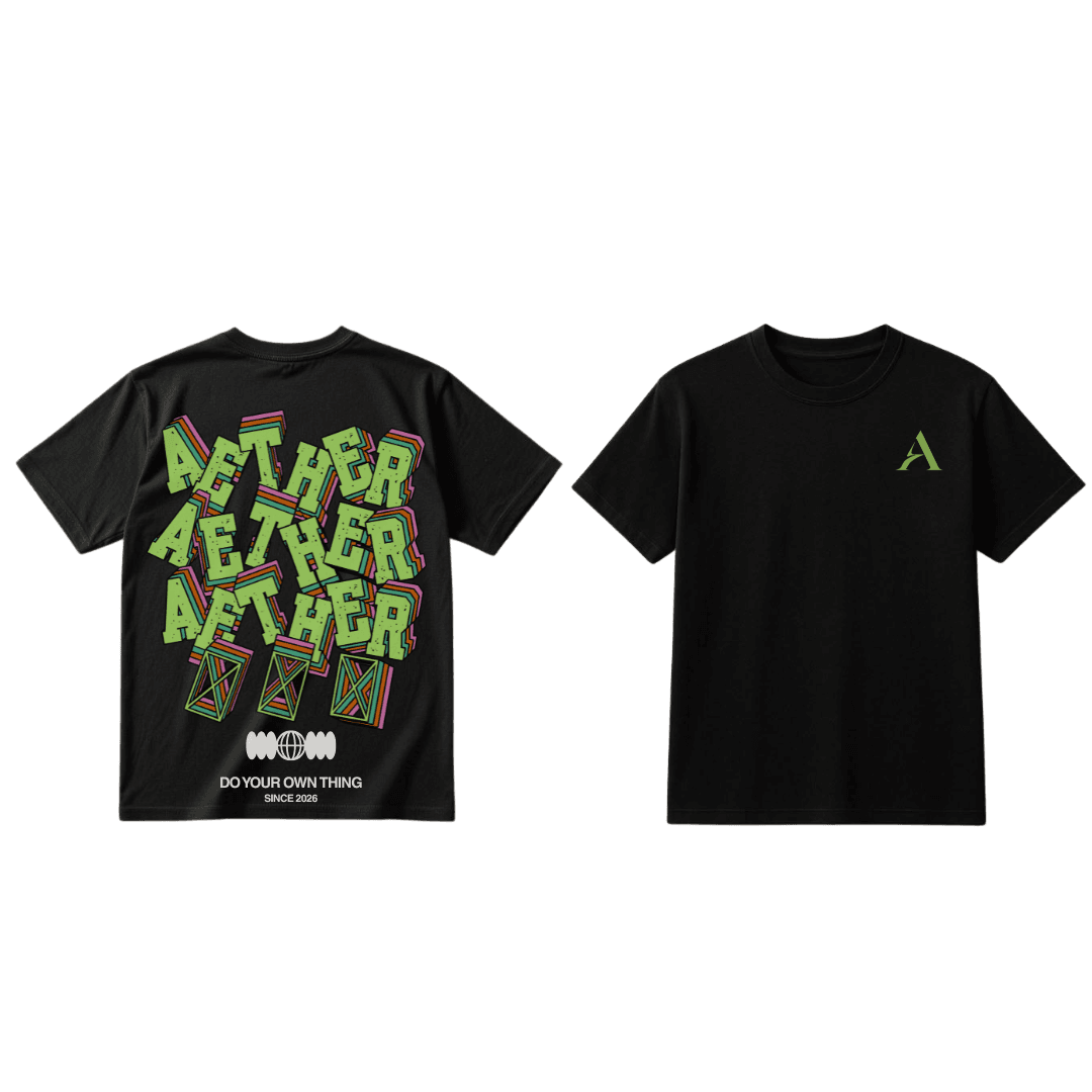Mua ngay Áo Thun Oversized AETHER Do Your Own Thing Signature Tee 100% Cotton cao cấp. Form rộng unisex cá tính