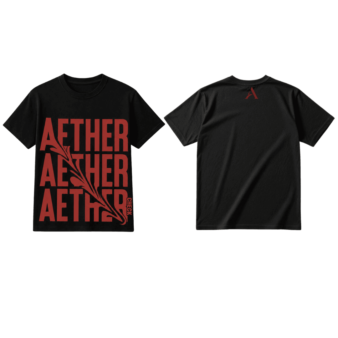 Sở hữu ngay áo thun oversized AETHER Split Tee 100% cotton cao cấp. Thiết kế graphic độc đáo mặt sau, form rộng unisex cực chất cho dân streetwear. Đổi trả dễ dàng!