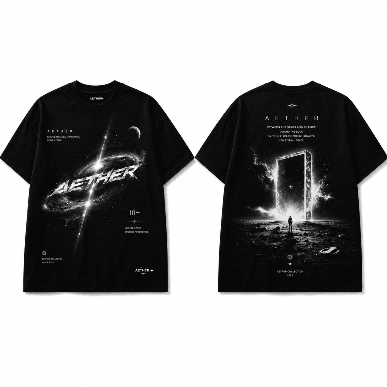 Áo Thun AETHER Void Gate Oversized Tee