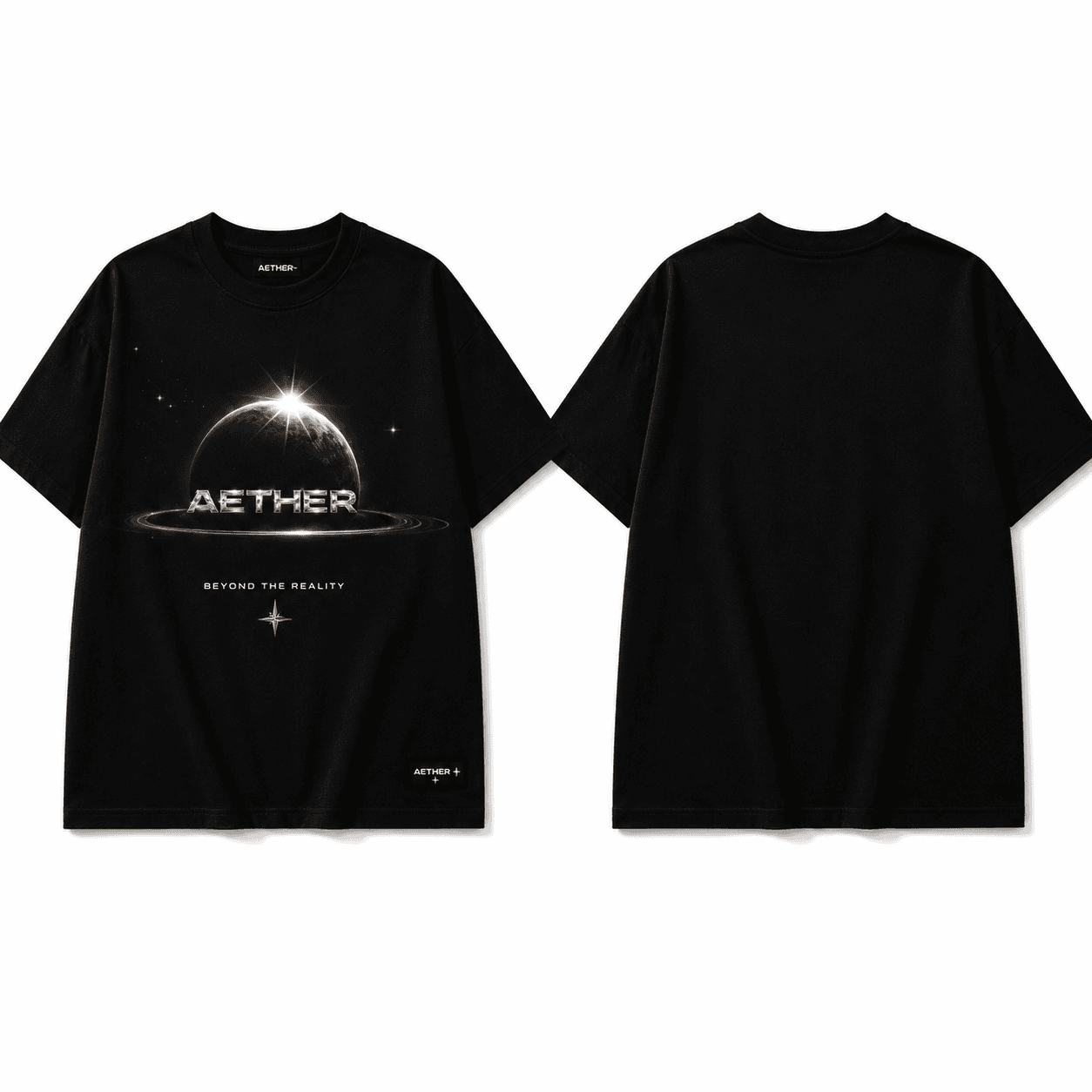 Áo Thun Oversize AETHER Eclipse Origin