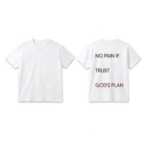 Áo Thun Oversized AETHER God's Plan Tee – 100% Cotton | Local Brand Streetwear Cao Cấp